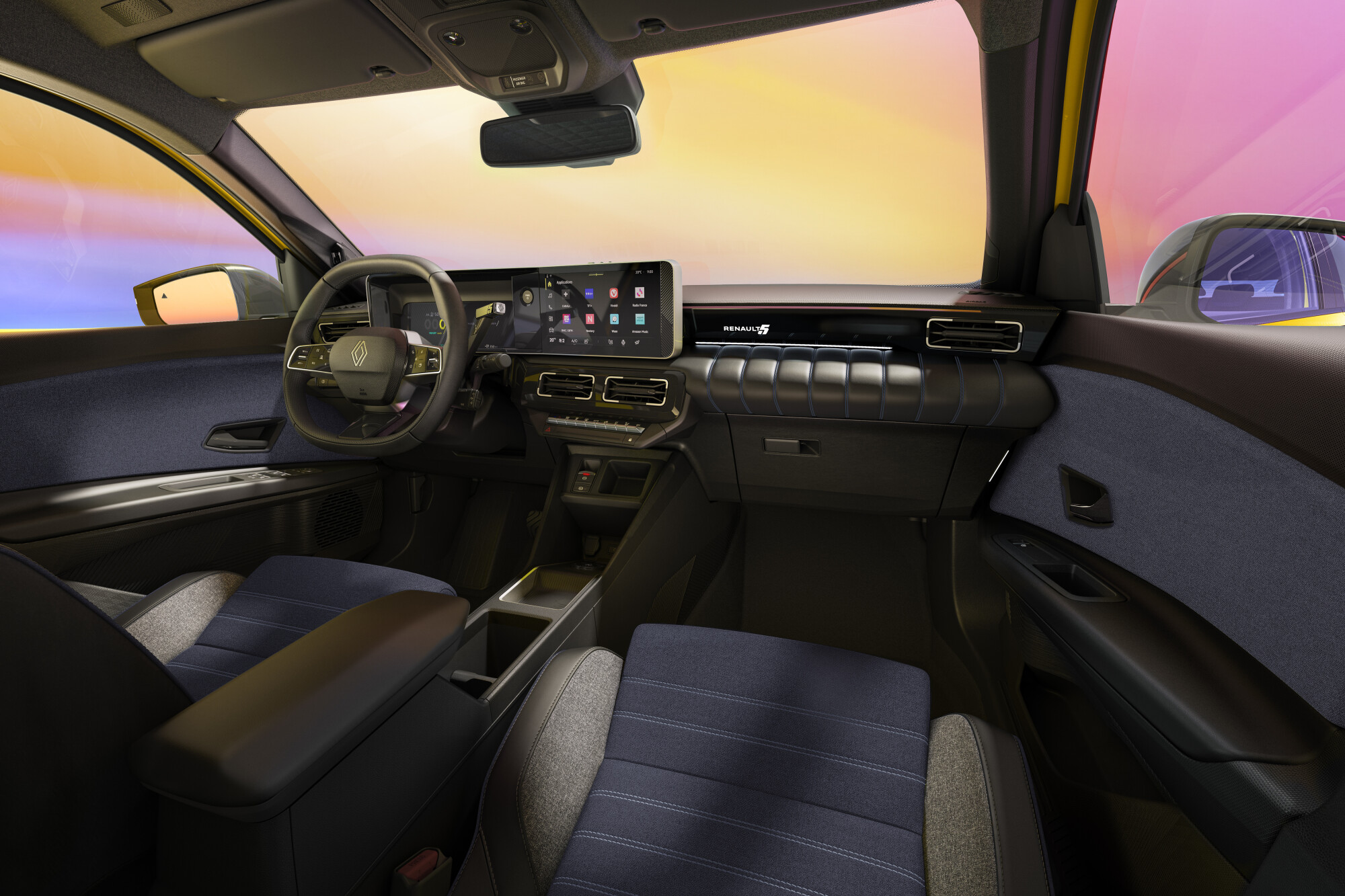 Renault 5 E-Tech kabin ve teknoloji donanımı