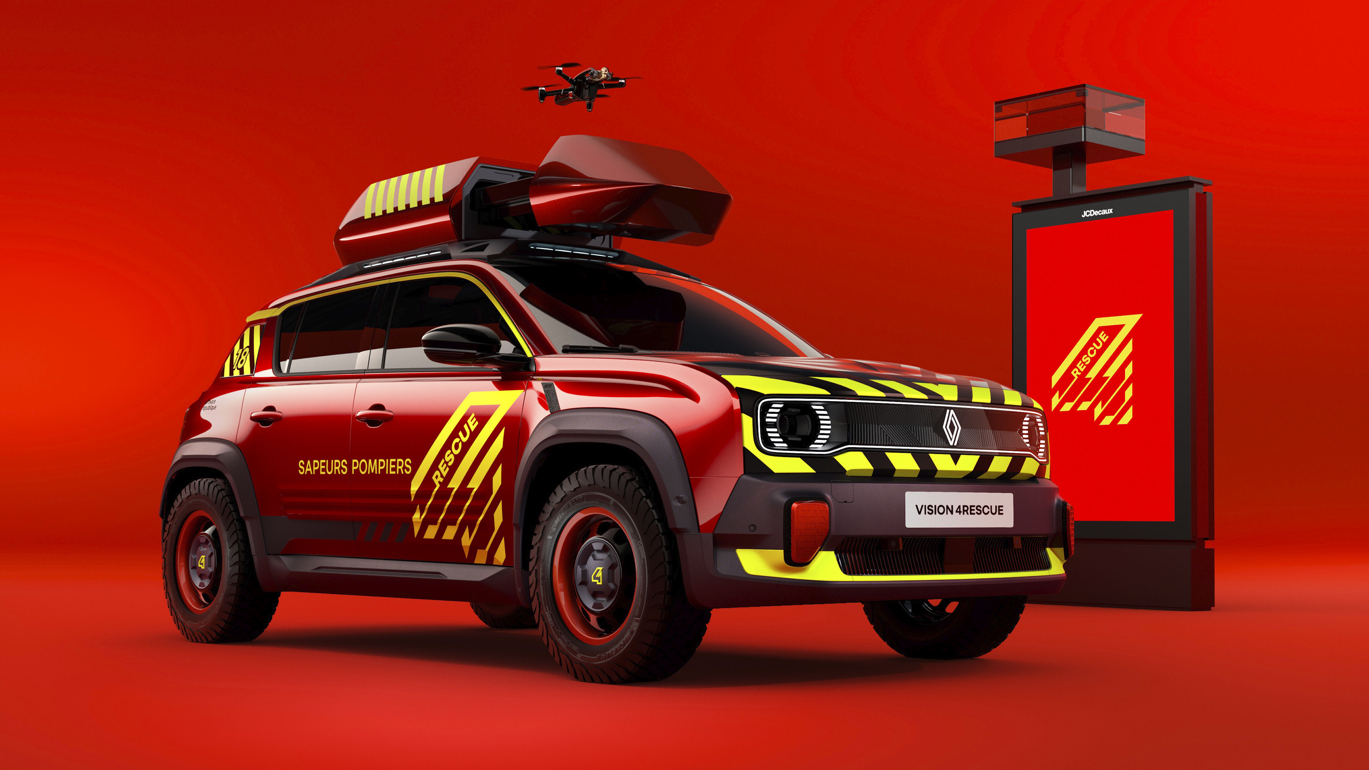 Software Republique imzalı vision 4rescue acil müdahale projesinin tanıtım görseli