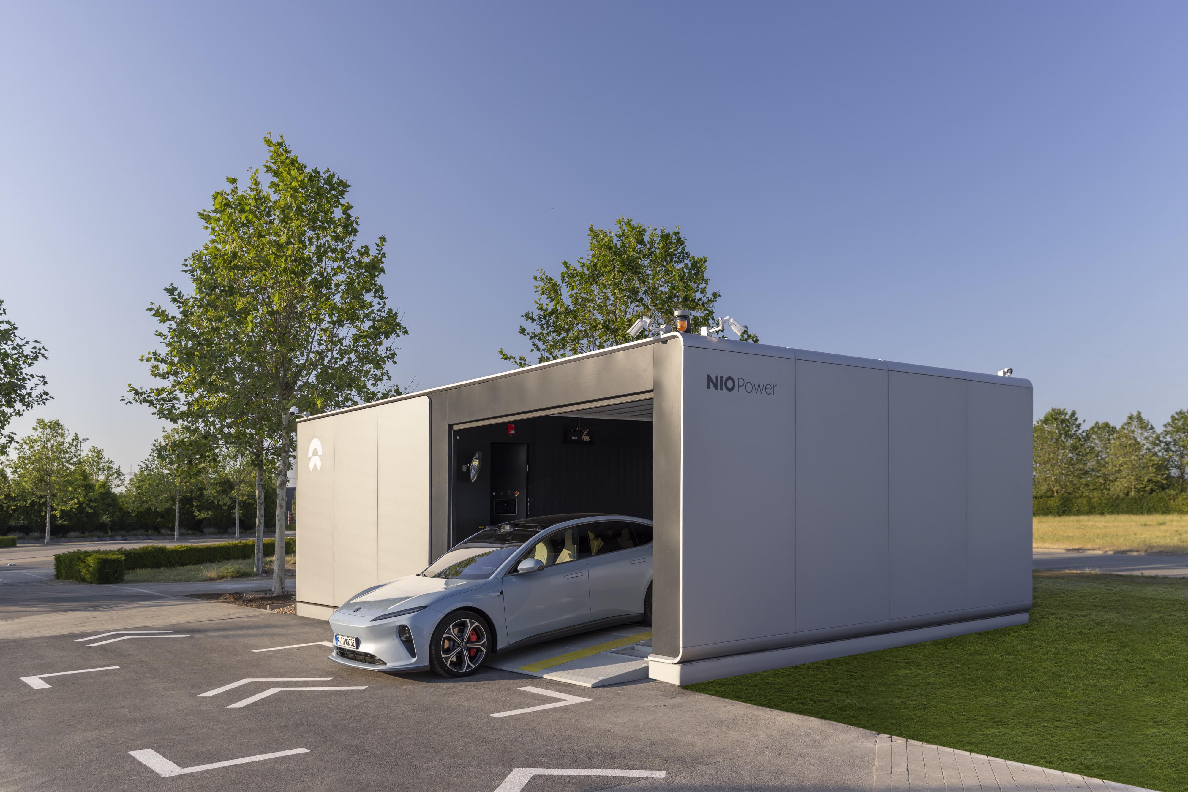 Nio Geely batarya değişimi ağının temelini oluşturan Power Swap istasyonu