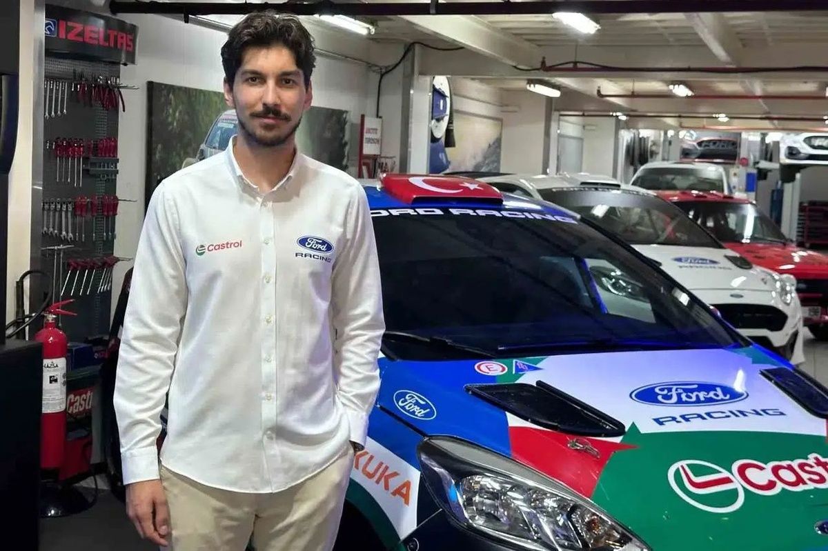 Rally Chile Biobio'nun Biobio bölgesindeki çakıl özel etaplarından bir görüntü