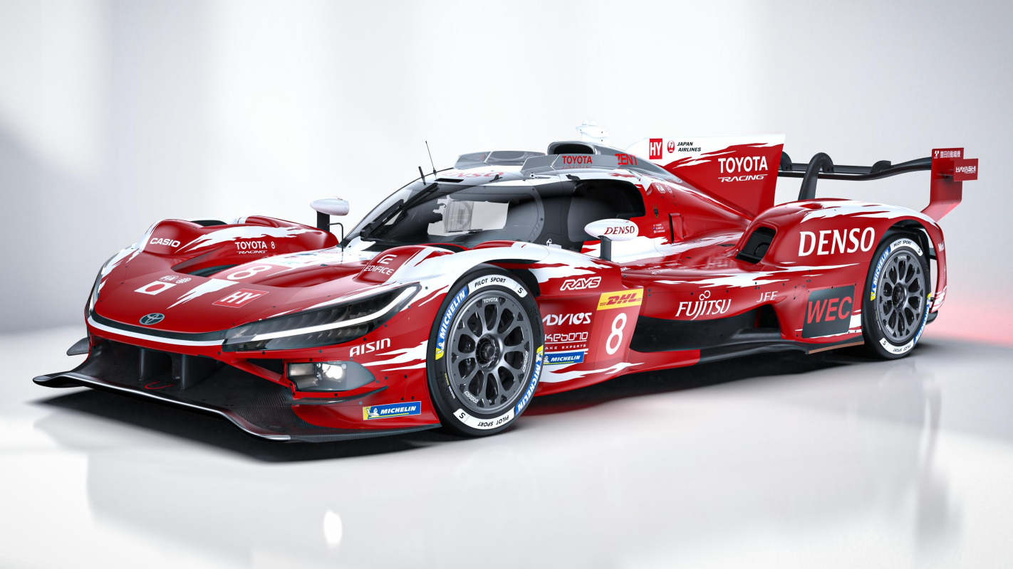 Toyota'nın Hypercar sınıfı GR010 Hybrid prototipi