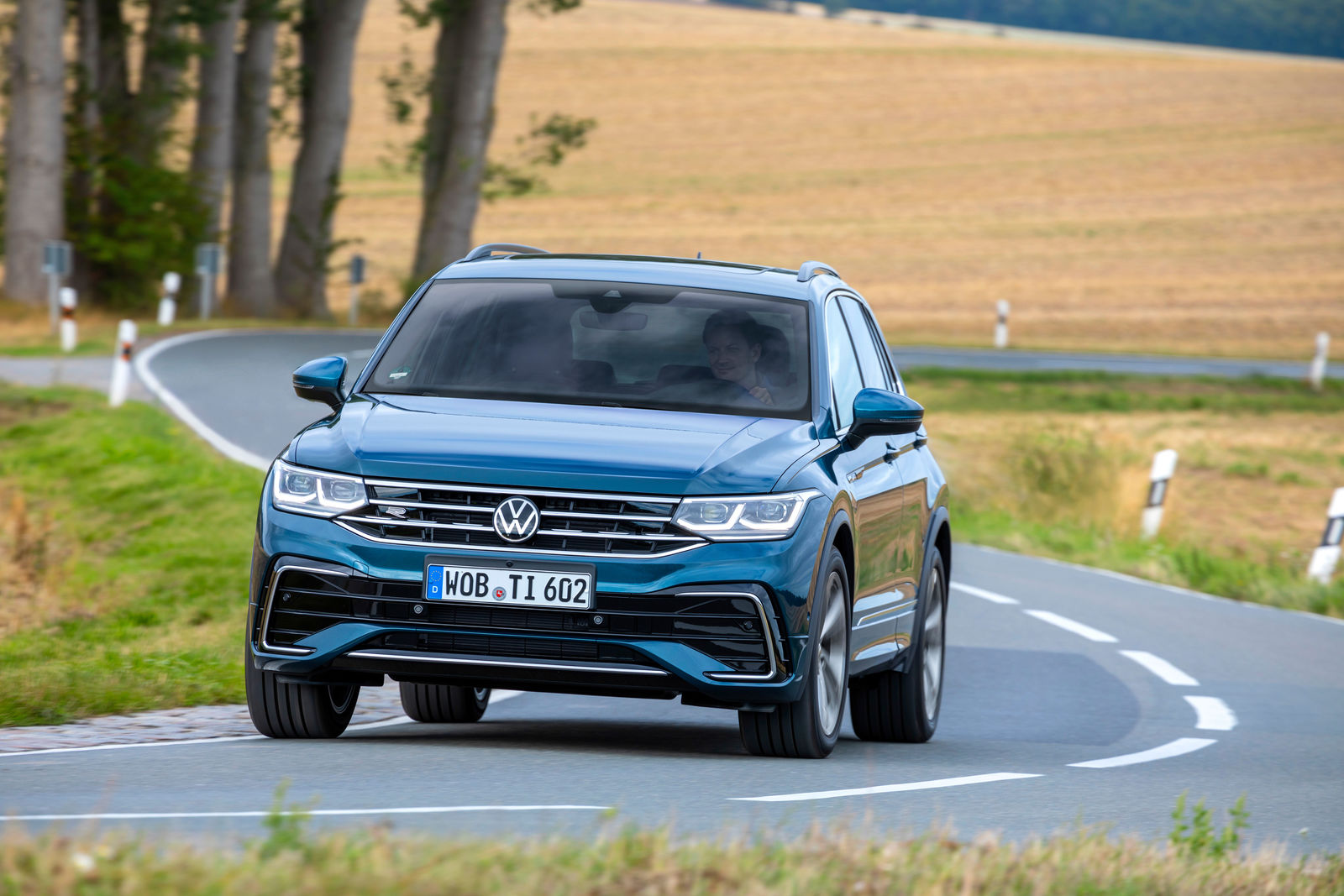 Volkswagen Direksiyon Kutusu geri çağırması kapsamındaki Volkswagen Tiguan'ın üreticinin basın odasından alınan resmî görseli