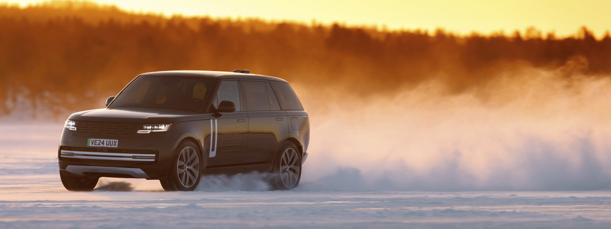 Range Rover Electric test ve geliştirme prototipi