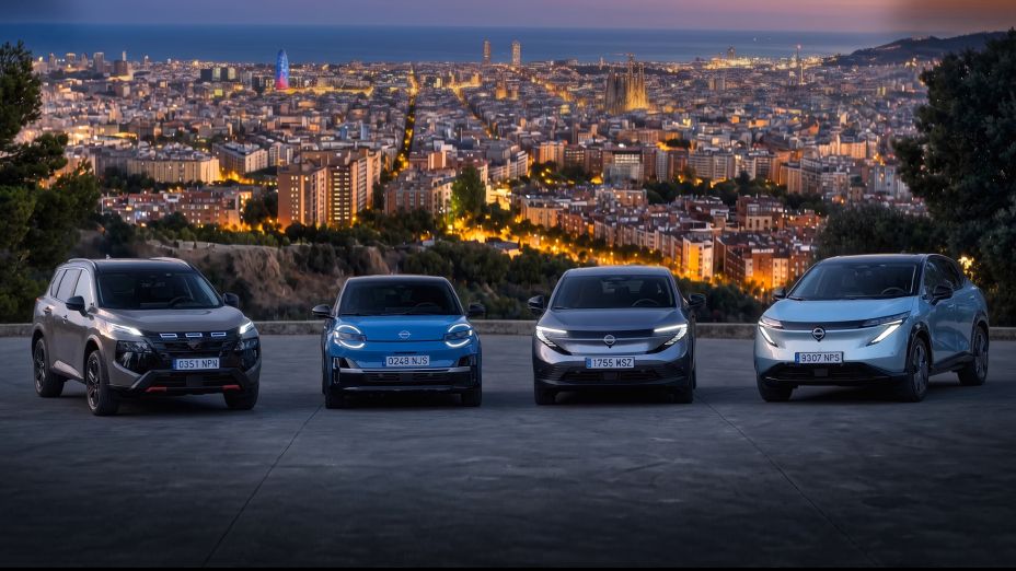 Nissan'ın Avrupa model gamı bir arada