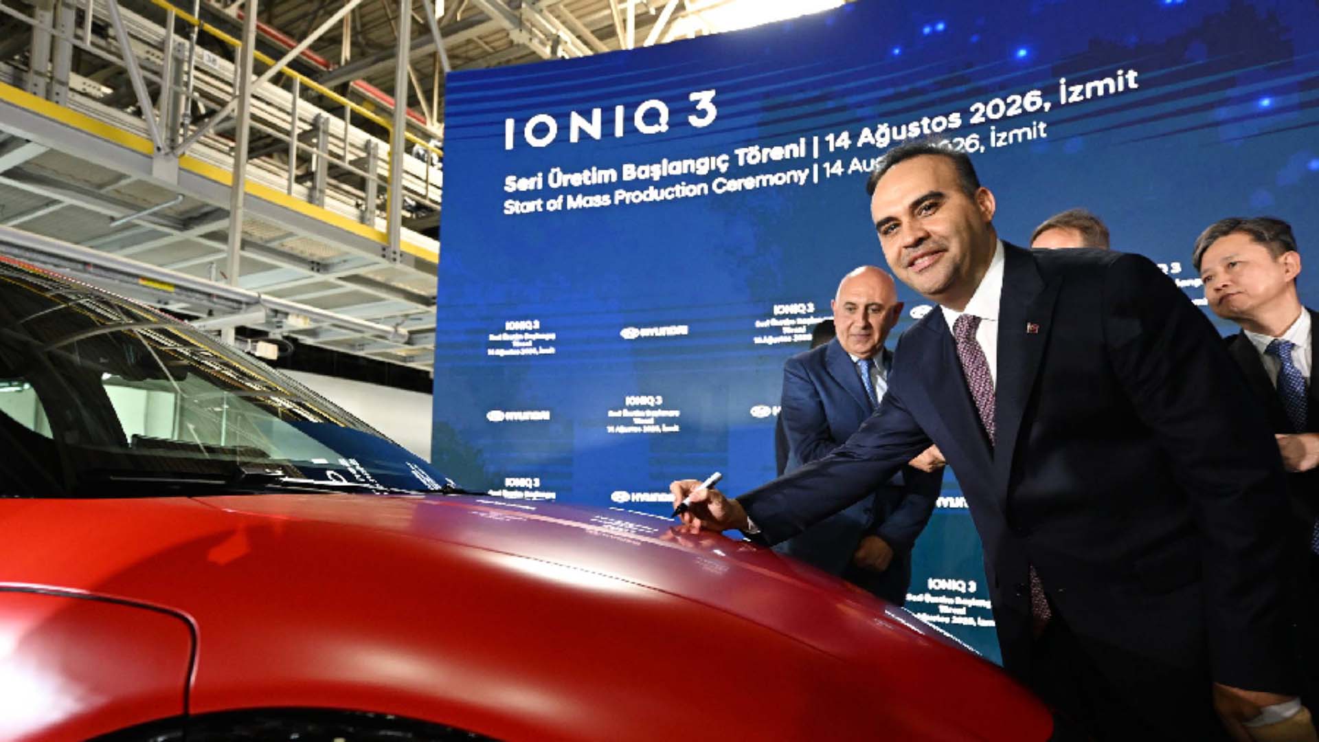 Hyundai IONIQ 3: İzmit’te Yılda 30 Bin Adet Üretilecek