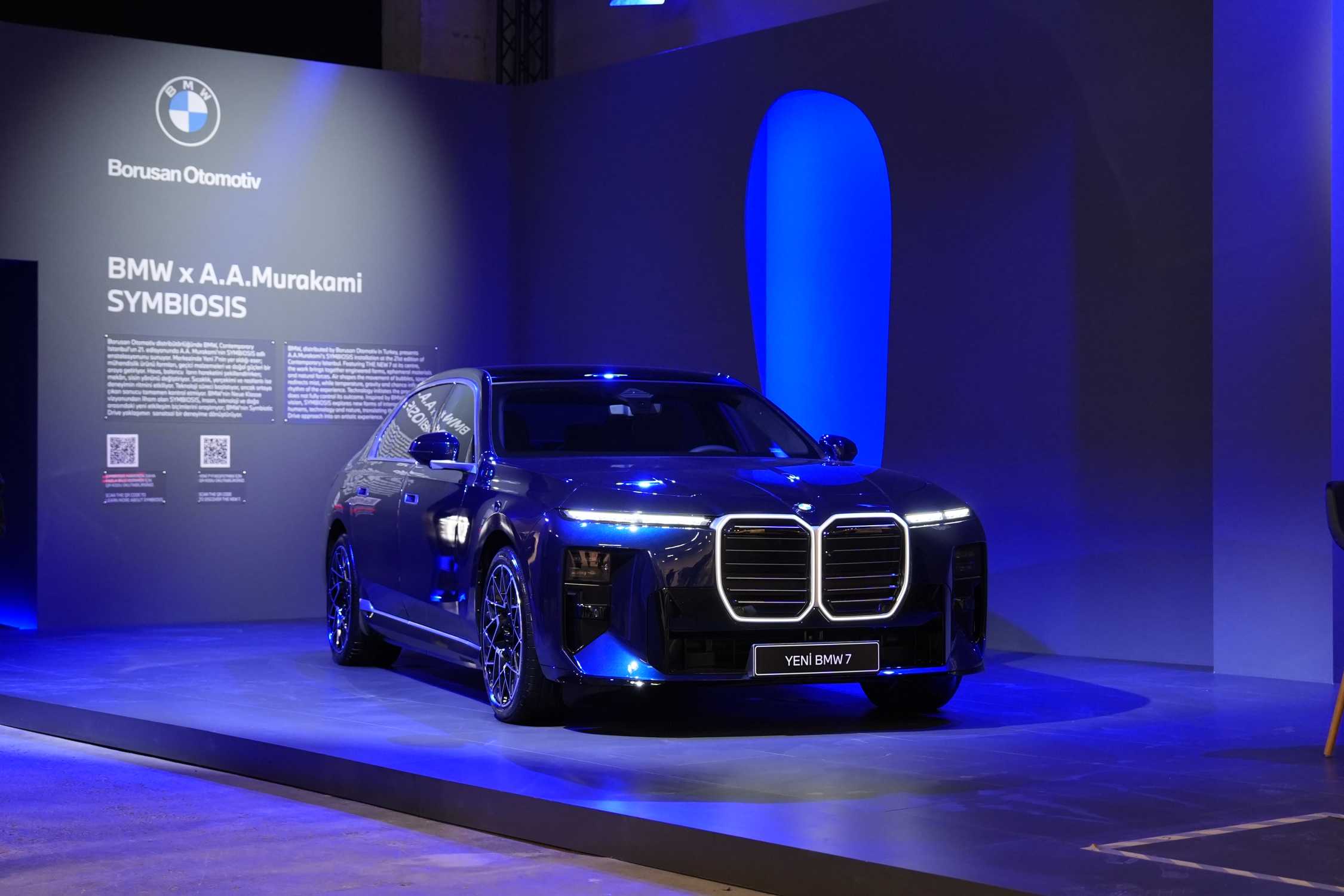 Contemporary Istanbul’da Yeni BMW 7 Serisi ve SYMBIOSIS