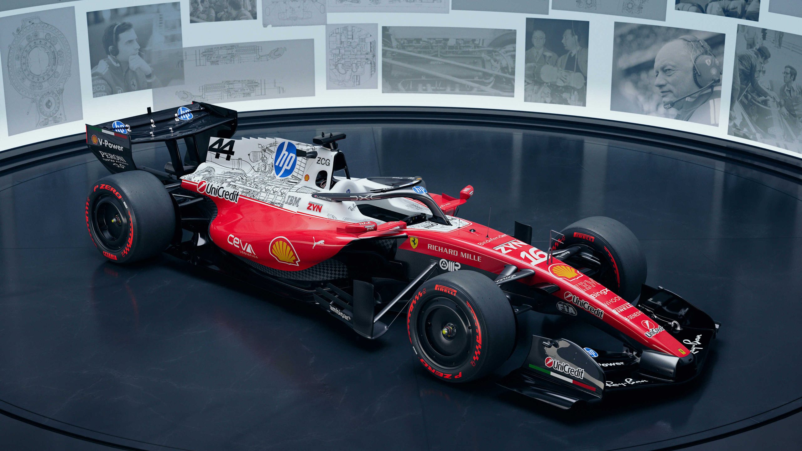 Ferrari Austin İçin HP Ortaklığıyla Özel Livery Tanıttı