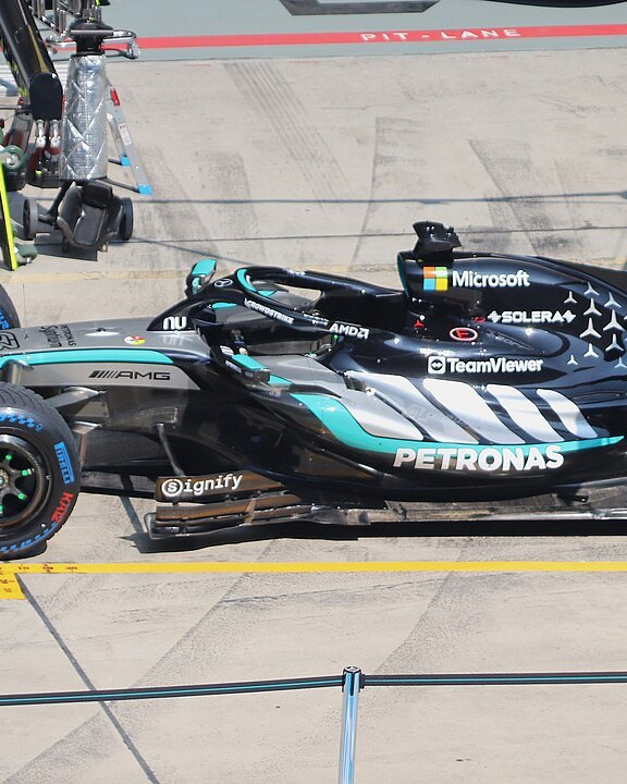 Mercedes W17 Austin’e Güncelleme Paketi ve Yeni Ön Kanatla Gidiyor