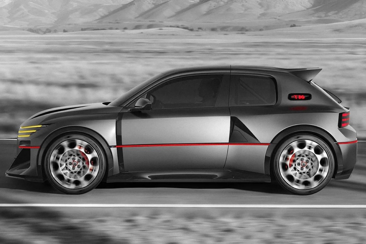 Peugeot E-T16 yan profil ve gövde oranları