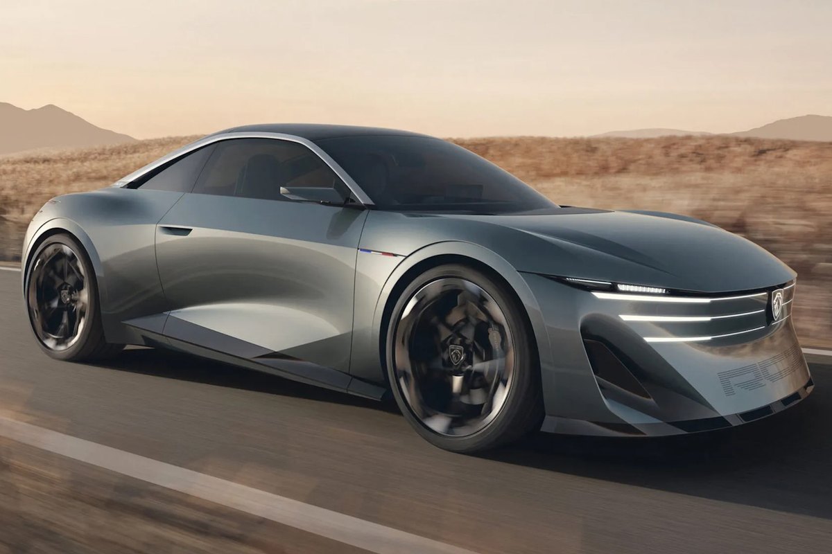 Peugeot RCZ Vision yan profil tasarımı
