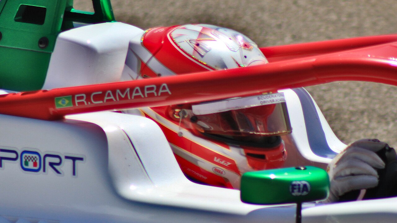 Rafael Camara, Mugello'daki Formula Regional Avrupa hafta sonunda yarış otomobilinin içinde